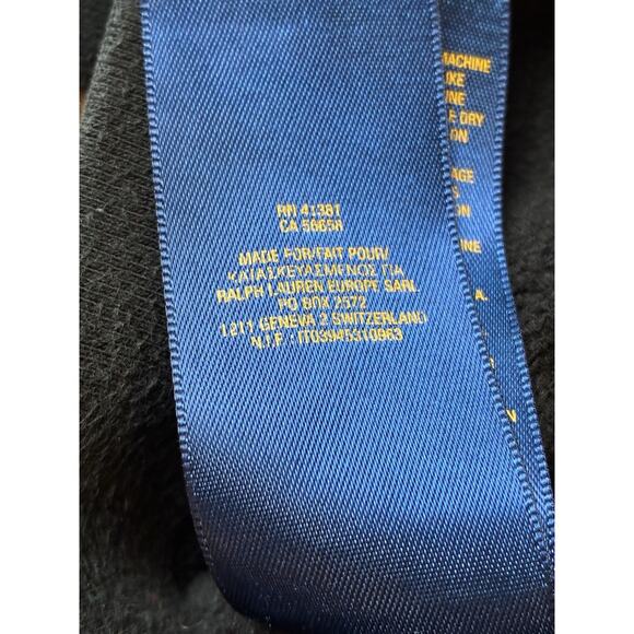 POLO RALPH LAUREN AUTHENTIC BOYS 6 ORIGINAL JOGGER PANTS Black Sweatpants Size 6 - Picture 14 of 14